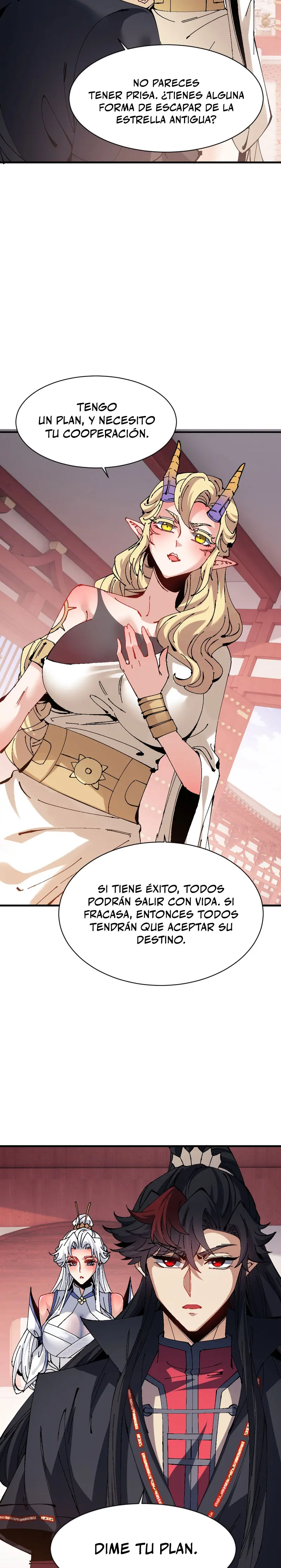 Maestra, este Discípulo Villano no puede ser el Hijo Sagrado capítulo 156, página 17