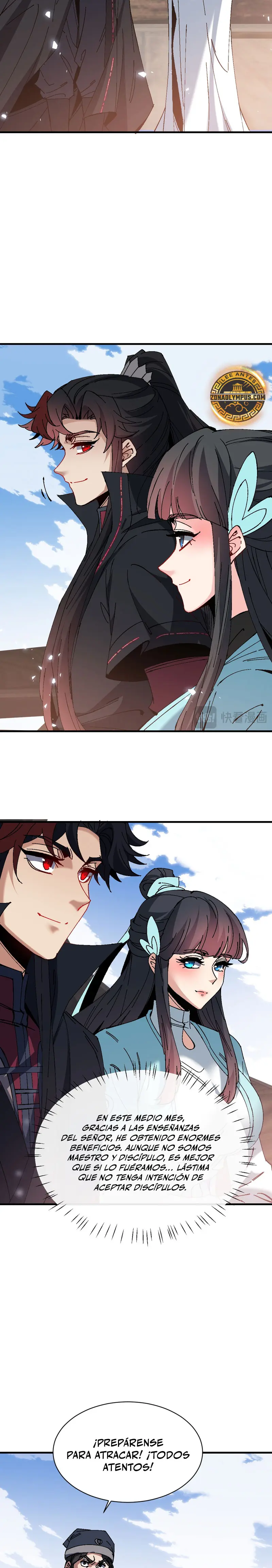 Maestra, este Discípulo Villano no puede ser el Hijo Sagrado capítulo 163, página 9
