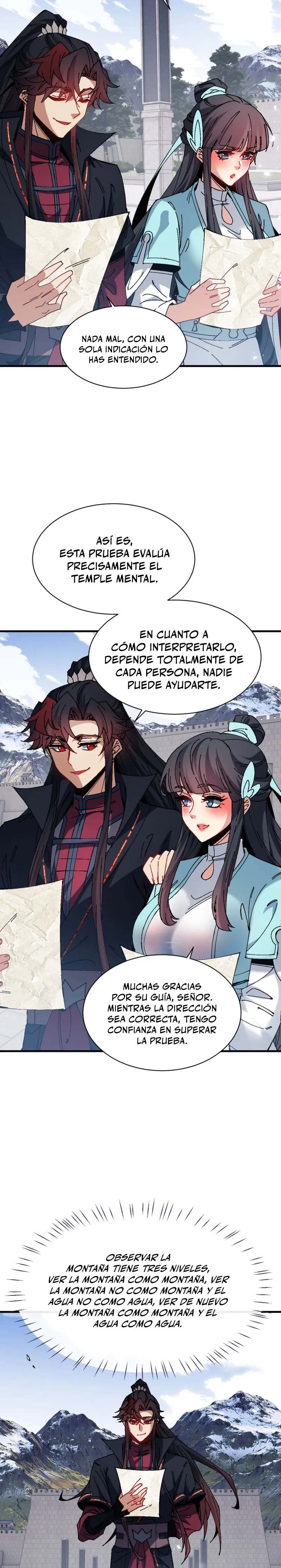 Maestra, este Discípulo Villano no puede ser el Hijo Sagrado capítulo 165, página 3