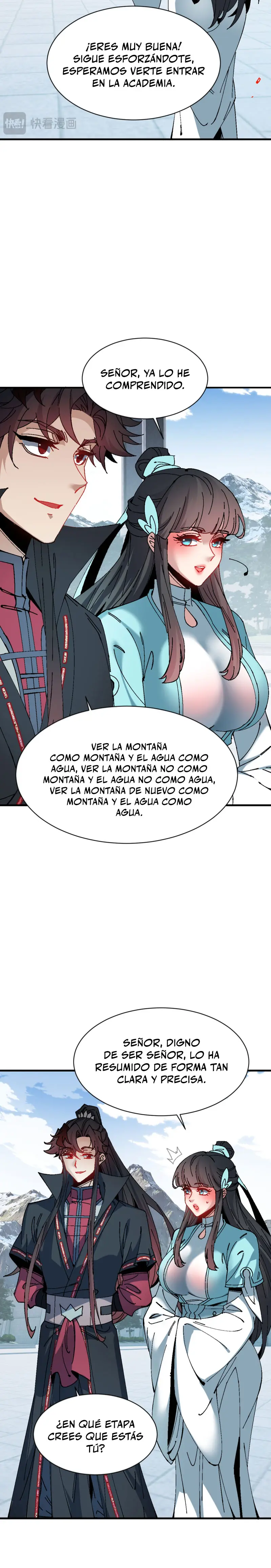 Maestra, este Discípulo Villano no puede ser el Hijo Sagrado capítulo 165, página 10