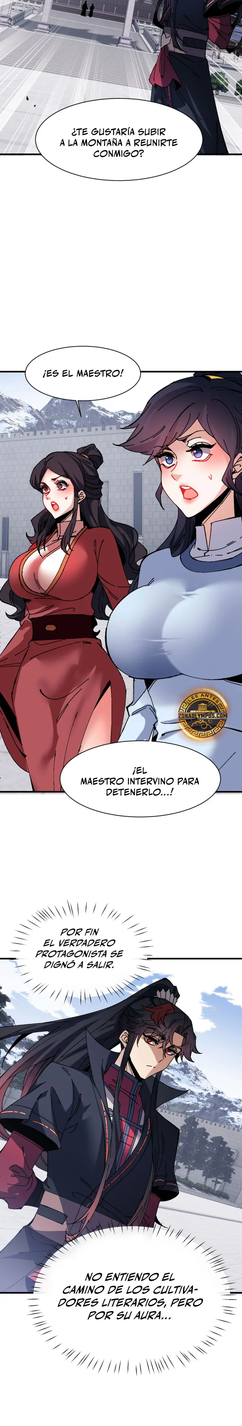 Maestra, este Discípulo Villano no puede ser el Hijo Sagrado capítulo 166, página 13