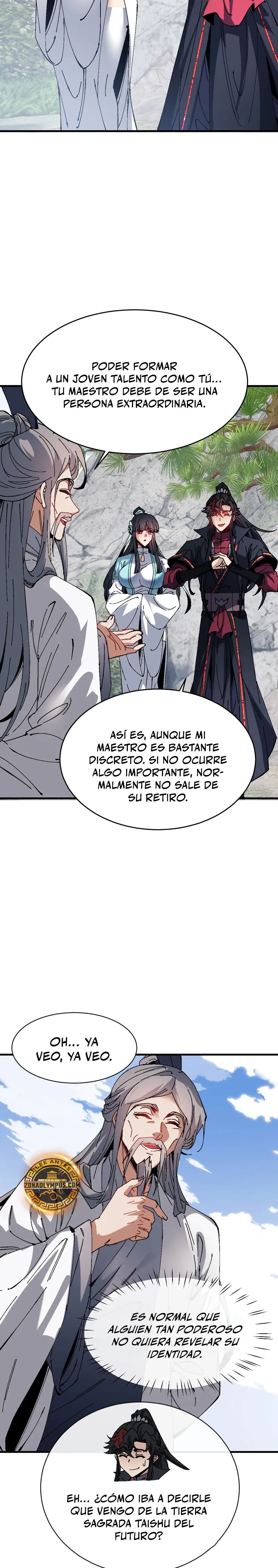 Maestra, este Discípulo Villano no puede ser el Hijo Sagrado capítulo 167, página 4