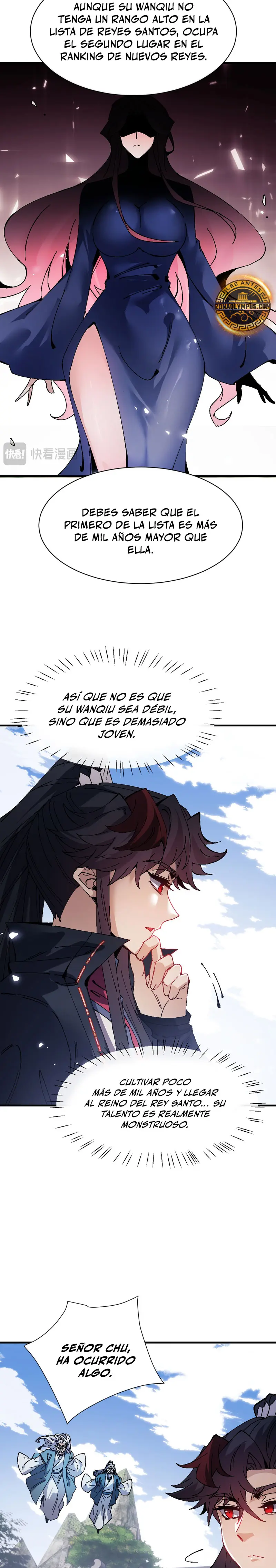 Maestra, este Discípulo Villano no puede ser el Hijo Sagrado capítulo 167, página 10