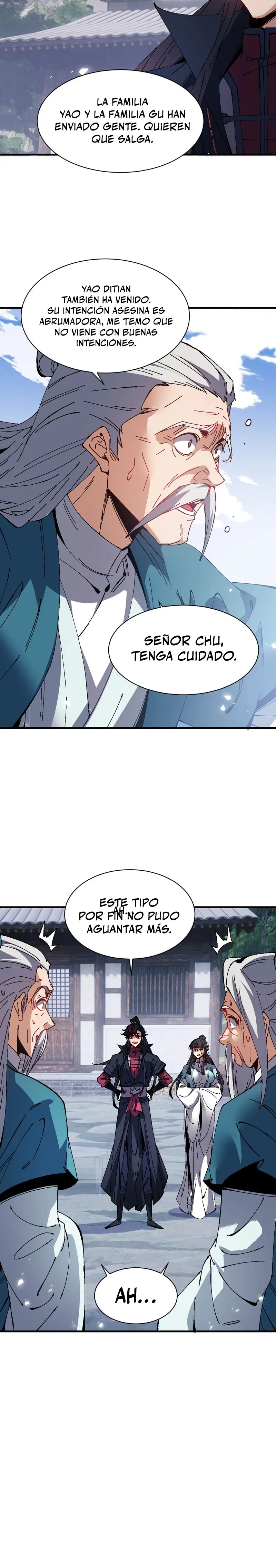 Maestra, este Discípulo Villano no puede ser el Hijo Sagrado capítulo 167, página 11