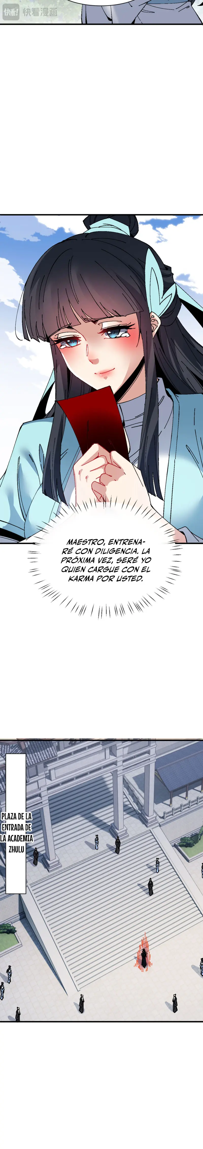 Maestra, este Discípulo Villano no puede ser el Hijo Sagrado capítulo 168, página 7