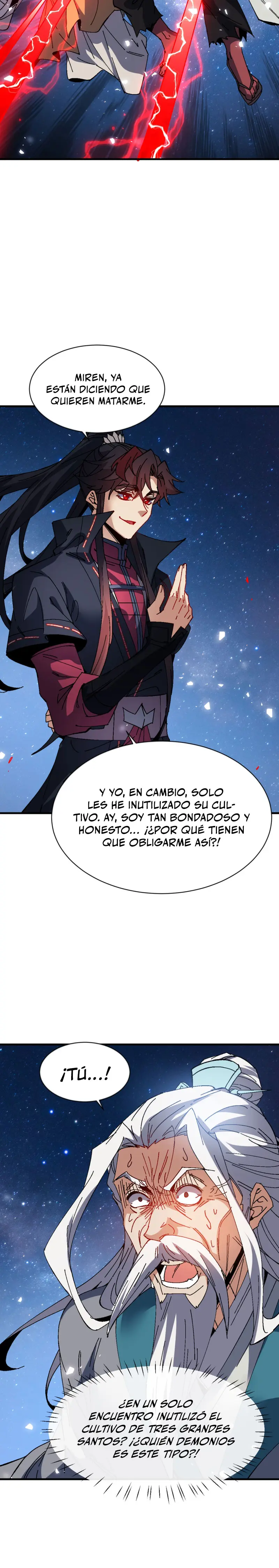 Maestra, este Discípulo Villano no puede ser el Hijo Sagrado capítulo 168, página 15