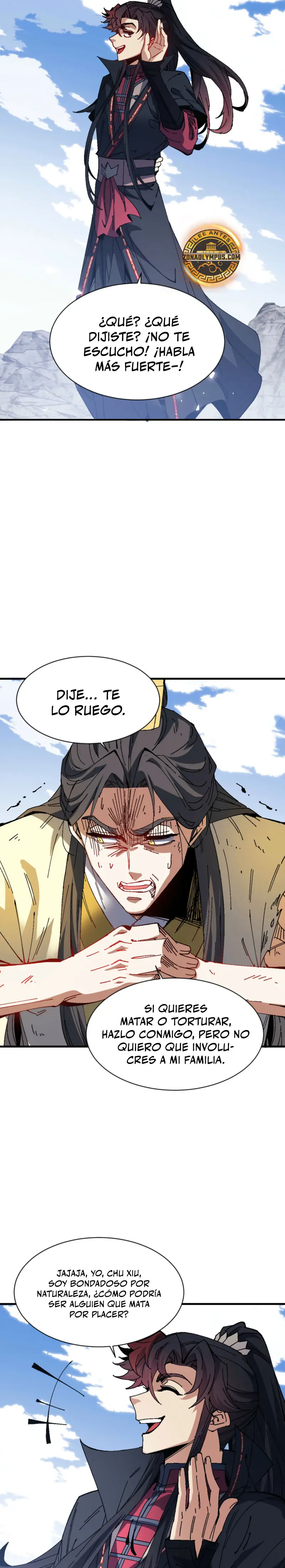 Maestra, este Discípulo Villano no puede ser el Hijo Sagrado capítulo 171, página 3
