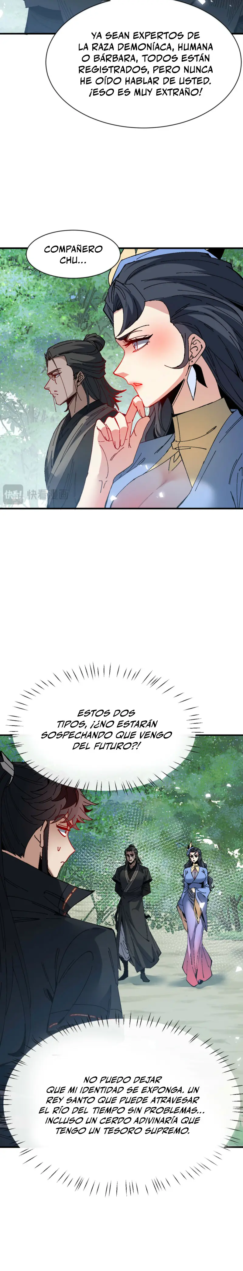 Maestra, este Discípulo Villano no puede ser el Hijo Sagrado capítulo 171, página 19