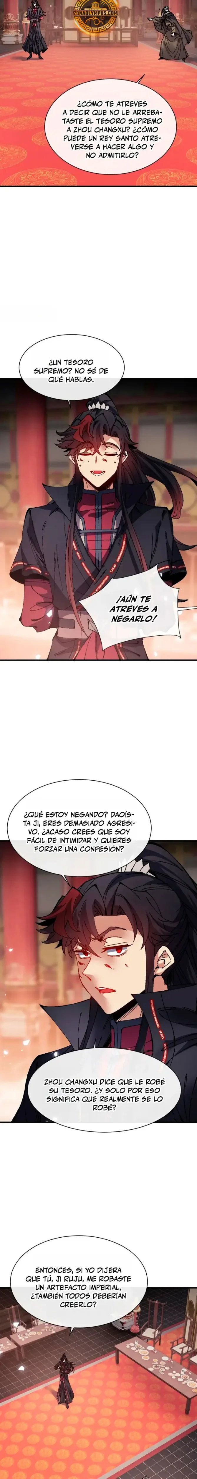 Maestra, este Discípulo Villano no puede ser el Hijo Sagrado capítulo 180, página 5