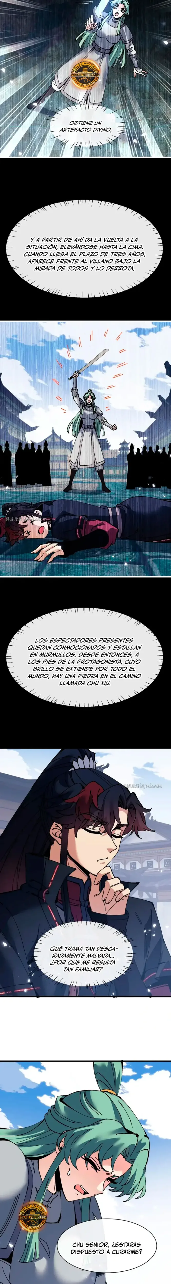 Maestra, este Discípulo Villano no puede ser el Hijo Sagrado capítulo 201, página 8