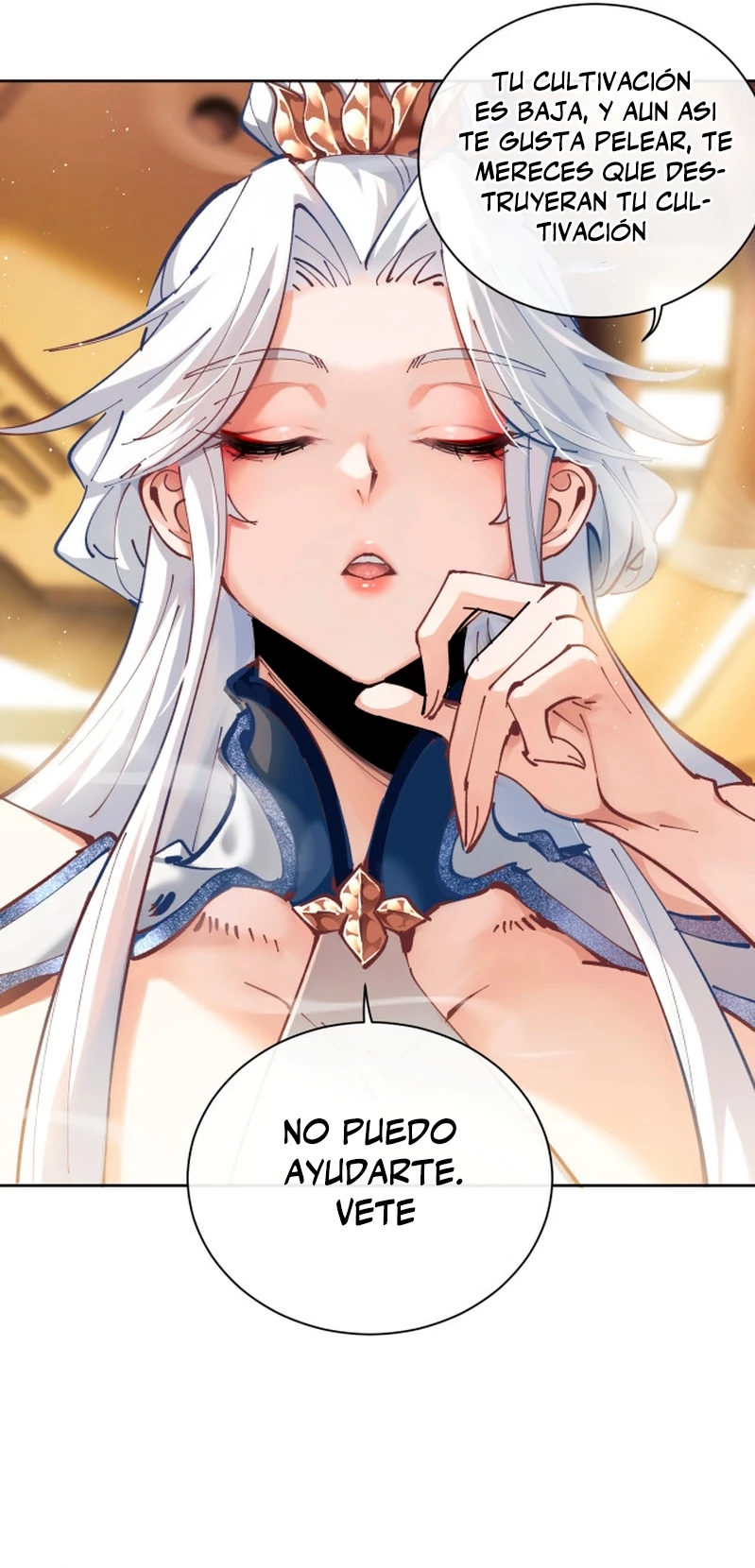 Maestra, este Discípulo Villano no puede ser el Hijo Sagrado capítulo 1, página 45