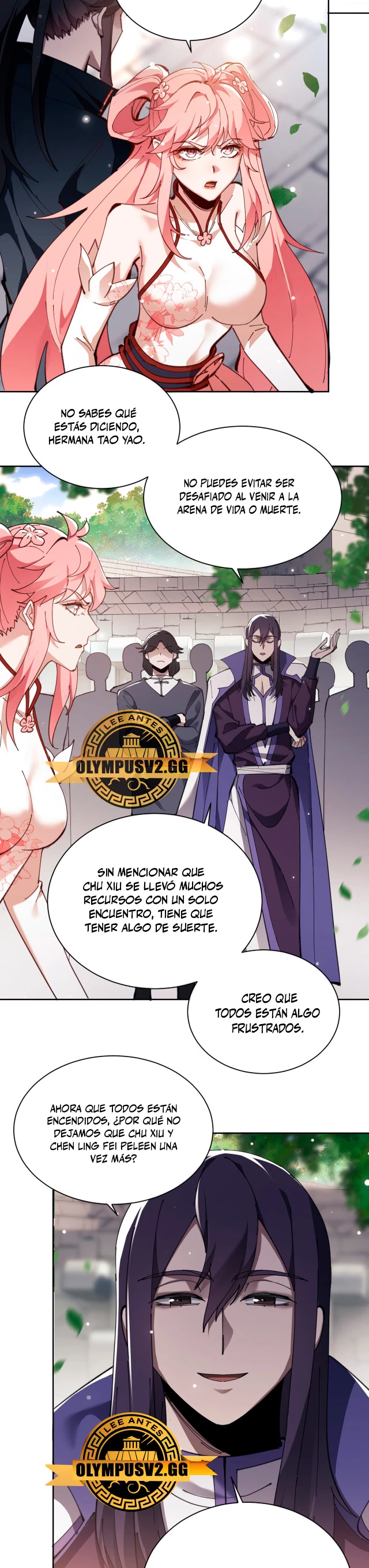 Maestra, este Discípulo Villano no puede ser el Hijo Sagrado capítulo 7, página 8
