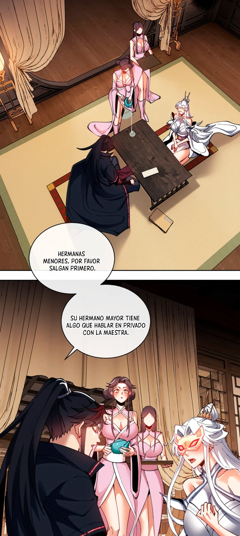 Maestra, este Discípulo Villano no puede ser el Hijo Sagrado capítulo 12, página 17