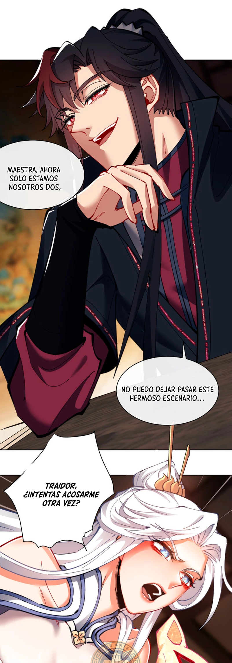 Maestra, este Discípulo Villano no puede ser el Hijo Sagrado capítulo 12, página 20