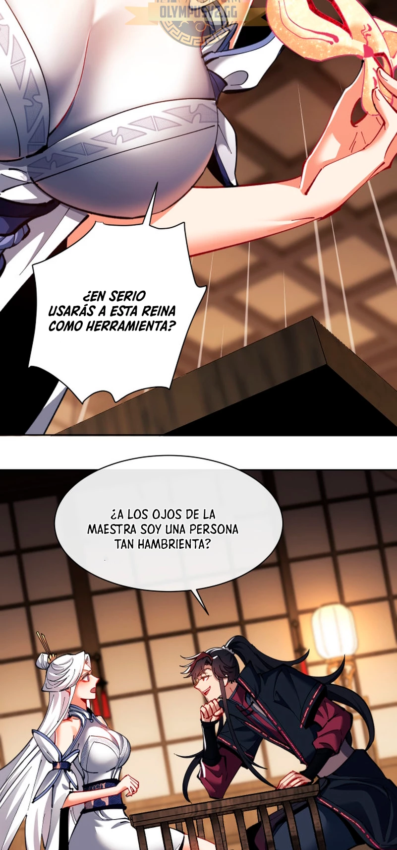 Maestra, este Discípulo Villano no puede ser el Hijo Sagrado capítulo 12, página 21