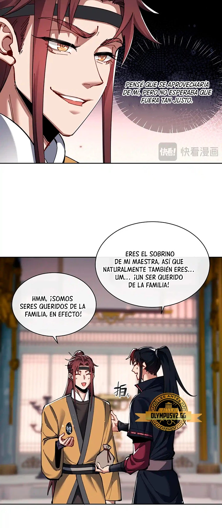 Maestra, este Discípulo Villano no puede ser el Hijo Sagrado capítulo 14, página 25