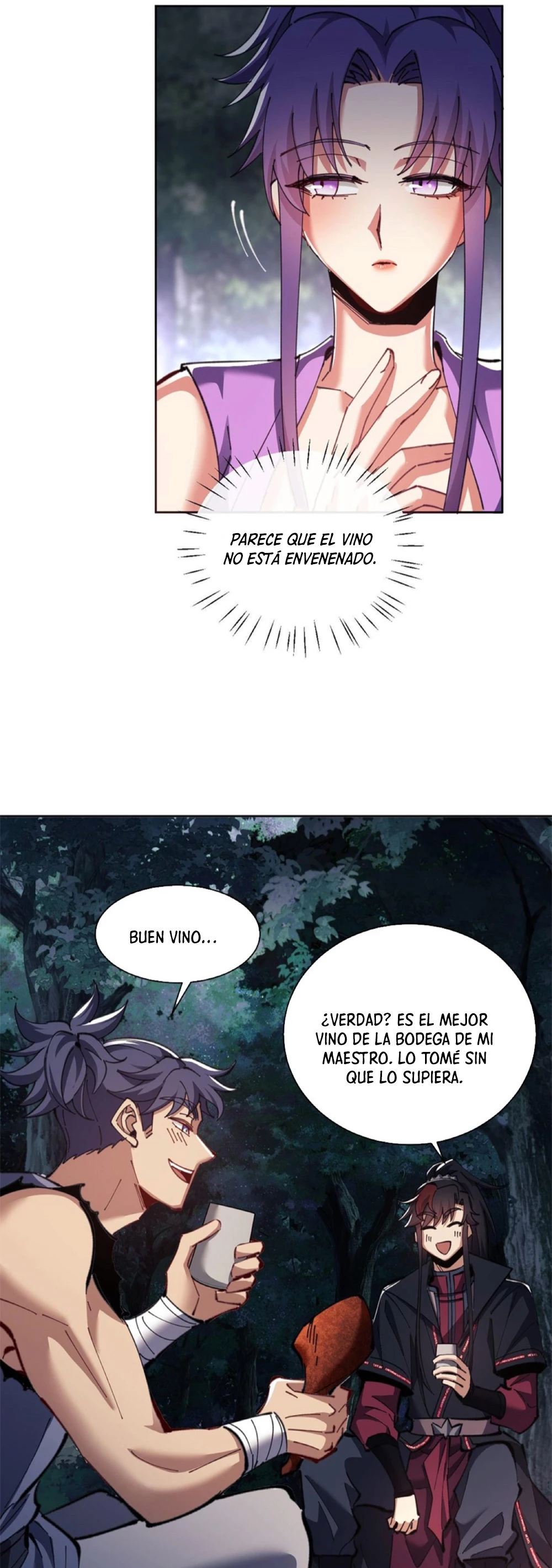 Maestra, este Discípulo Villano no puede ser el Hijo Sagrado capítulo 16, página 35