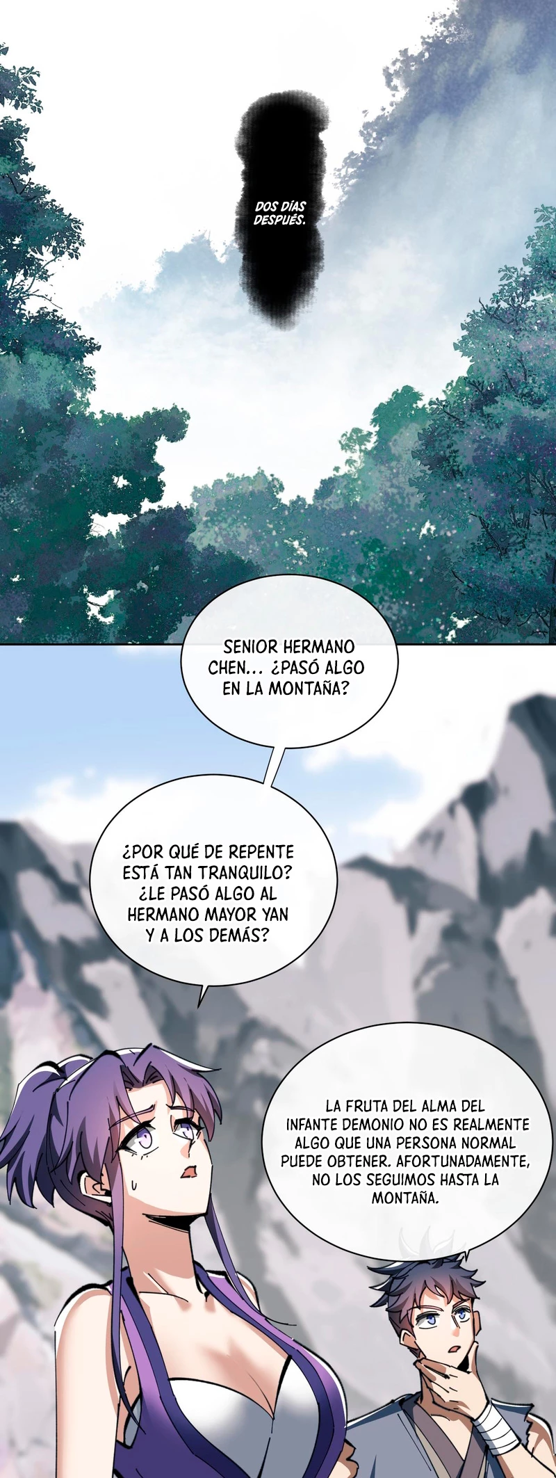 Maestra, este Discípulo Villano no puede ser el Hijo Sagrado capítulo 17, página 28