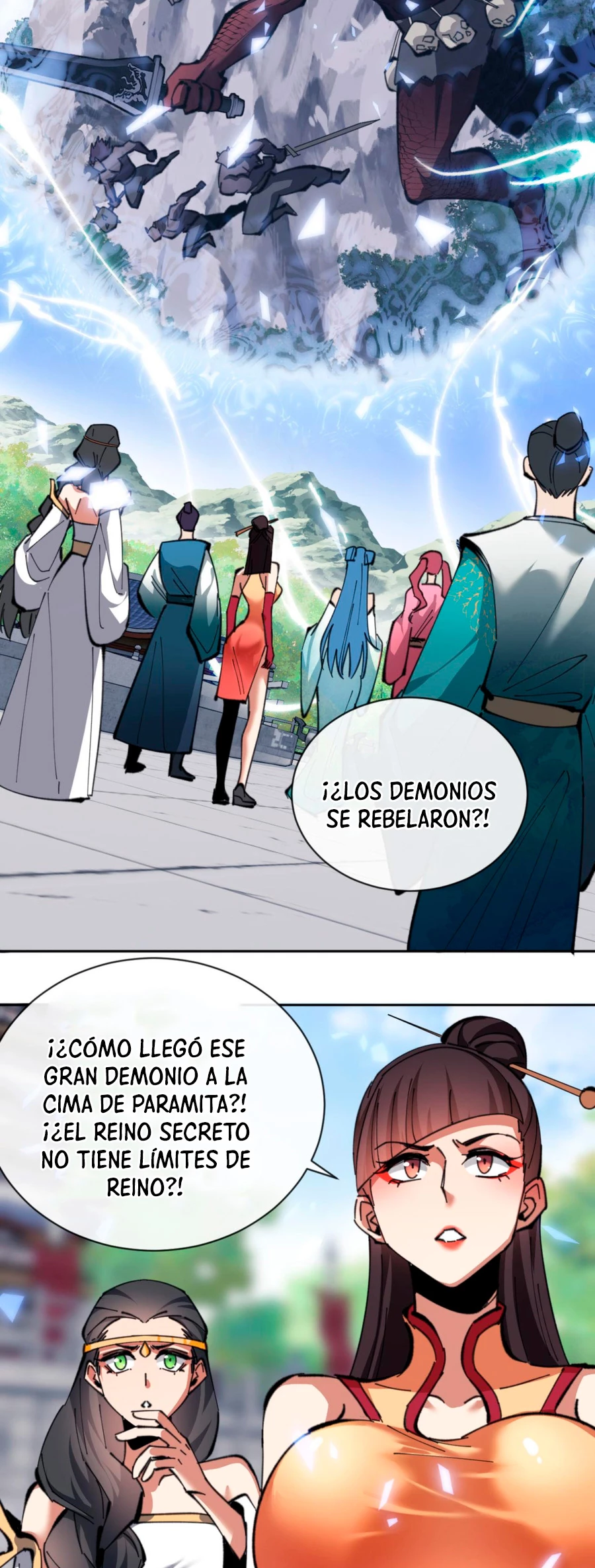 Maestra, este Discípulo Villano no puede ser el Hijo Sagrado capítulo 19, página 3
