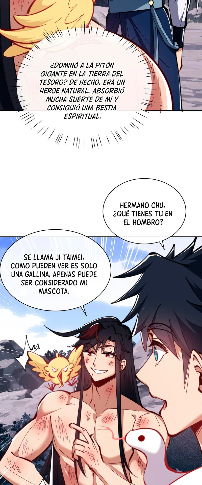 Maestra, este Discípulo Villano no puede ser el Hijo Sagrado capítulo 21, página 22