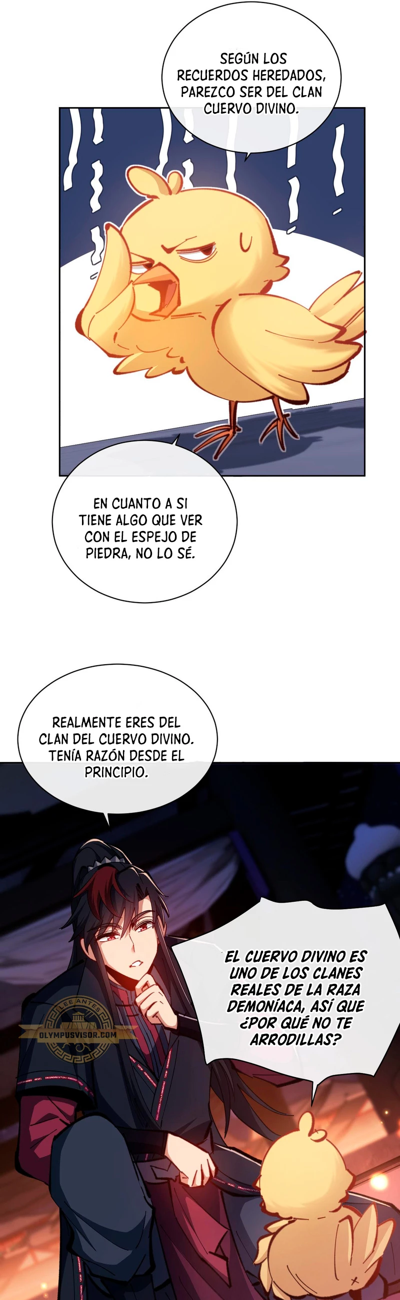 Maestra, este Discípulo Villano no puede ser el Hijo Sagrado capítulo 21, página 46