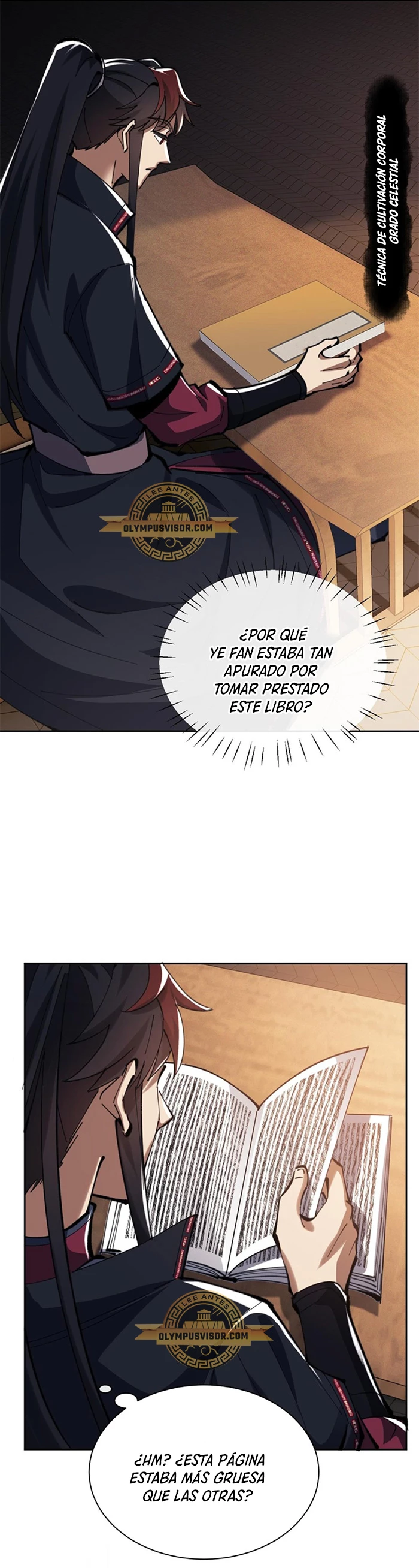 Maestra, este Discípulo Villano no puede ser el Hijo Sagrado capítulo 23, página 38