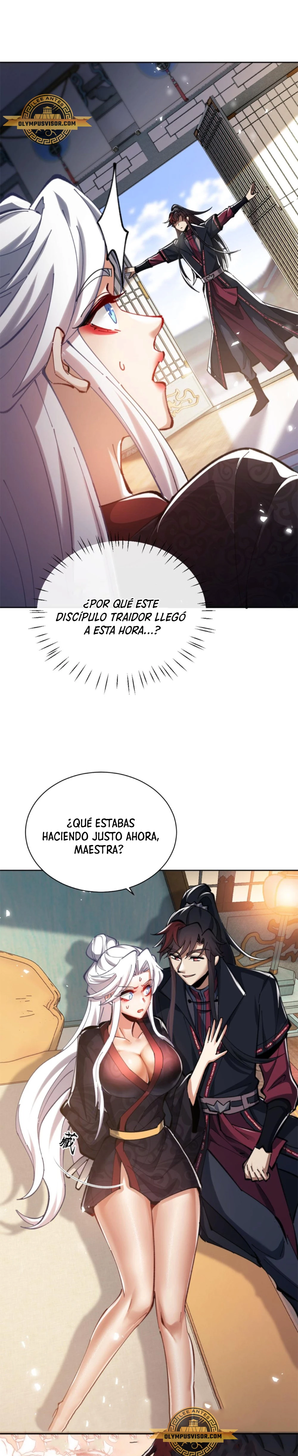 Maestra, este Discípulo Villano no puede ser el Hijo Sagrado capítulo 24, página 13