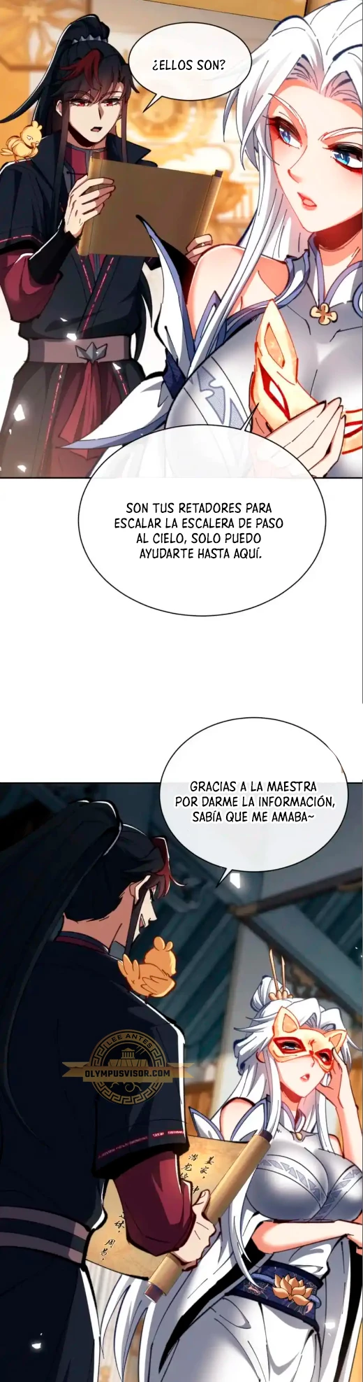 Maestra, este Discípulo Villano no puede ser el Hijo Sagrado capítulo 25, página 6