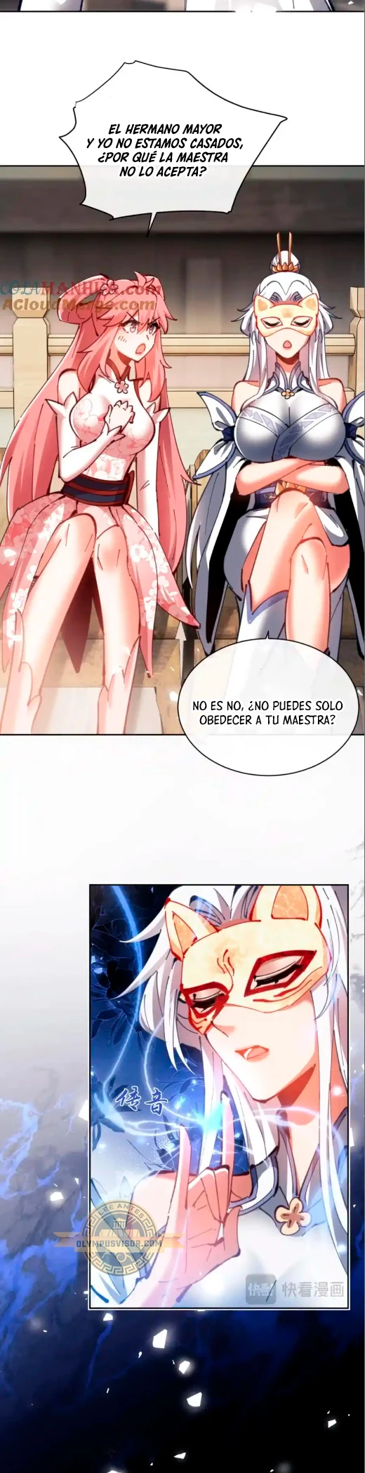 Maestra, este Discípulo Villano no puede ser el Hijo Sagrado capítulo 25, página 36