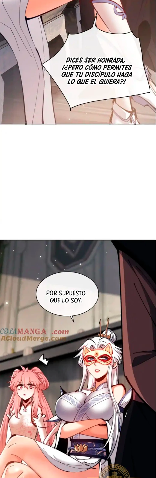 Maestra, este Discípulo Villano no puede ser el Hijo Sagrado capítulo 27, página 38