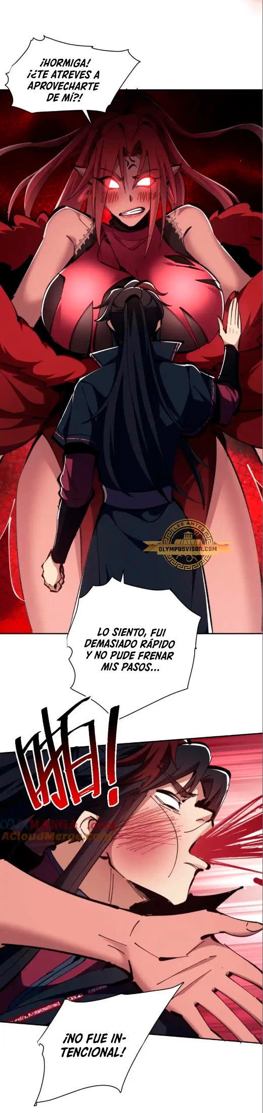 Maestra, este Discípulo Villano no puede ser el Hijo Sagrado capítulo 28, página 35