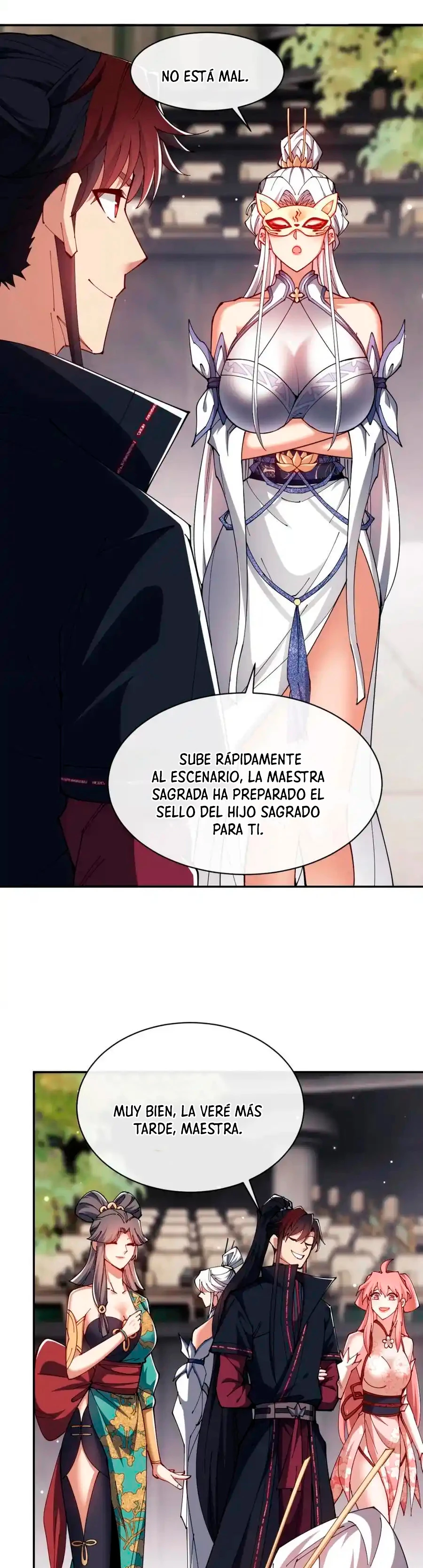 Maestra, este Discípulo Villano no puede ser el Hijo Sagrado capítulo 29, página 27