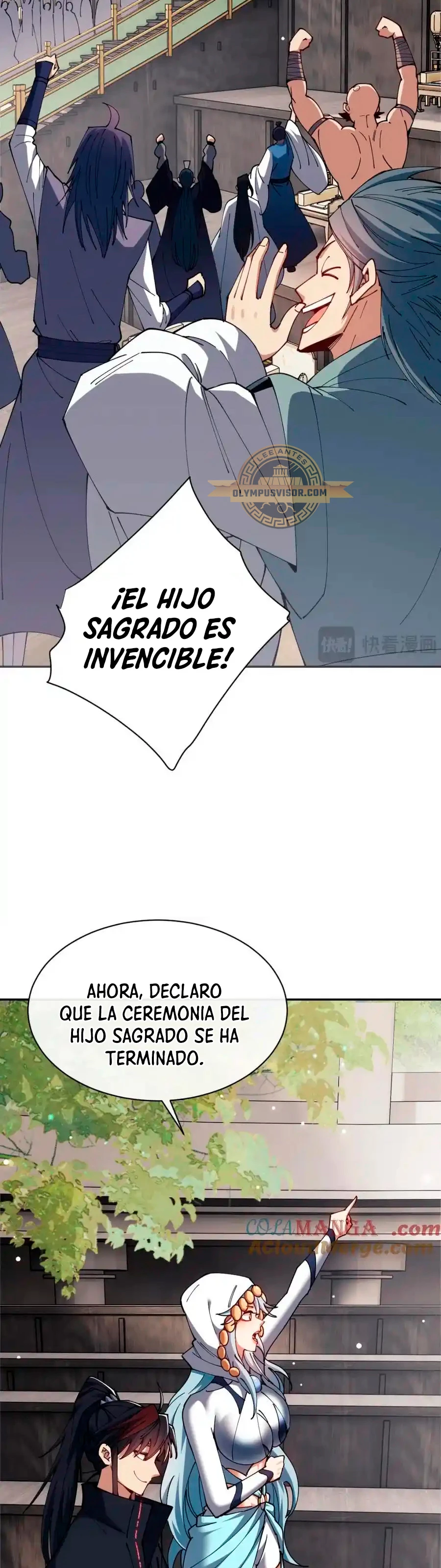 Maestra, este Discípulo Villano no puede ser el Hijo Sagrado capítulo 29, página 36