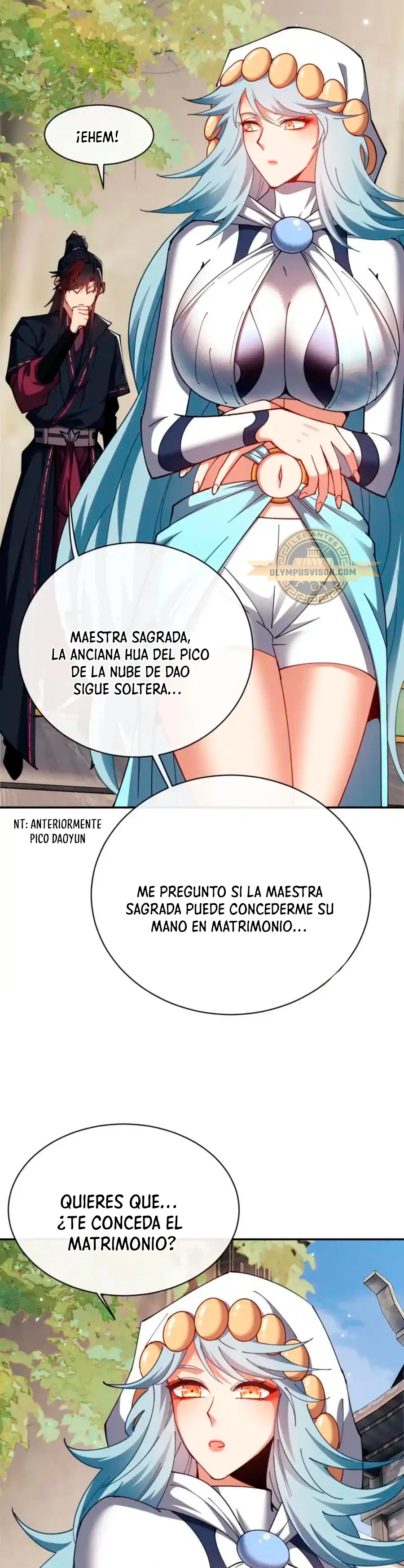 Maestra, este Discípulo Villano no puede ser el Hijo Sagrado capítulo 29, página 38