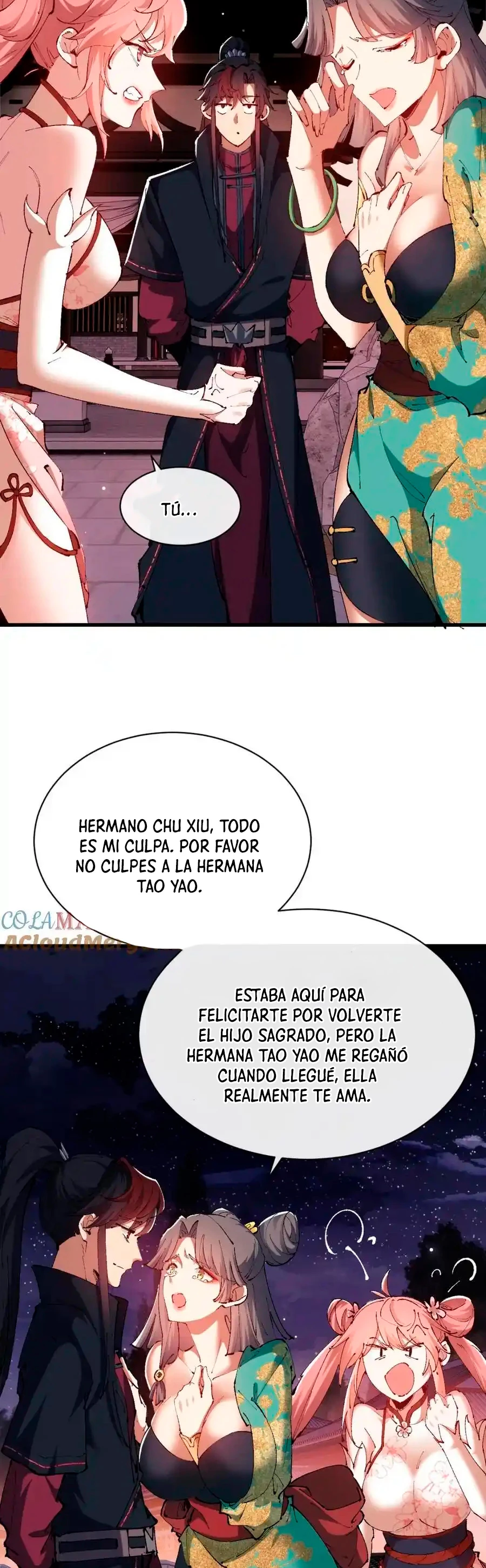 Maestra, este Discípulo Villano no puede ser el Hijo Sagrado capítulo 30, página 18