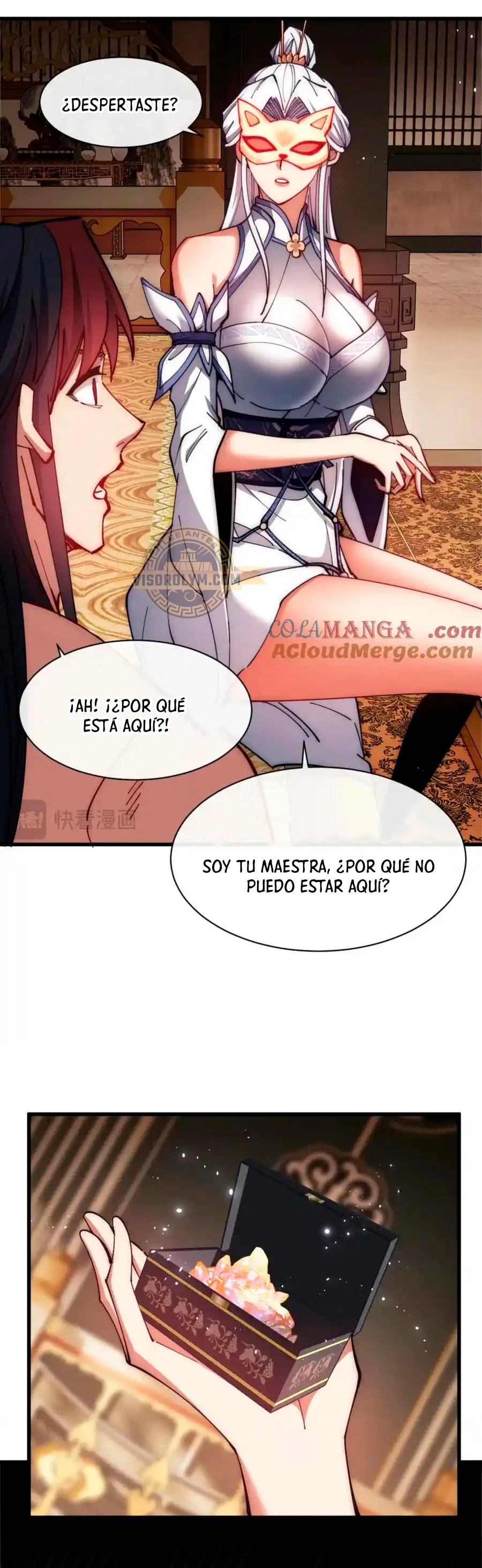 Maestra, este Discípulo Villano no puede ser el Hijo Sagrado capítulo 32, página 44