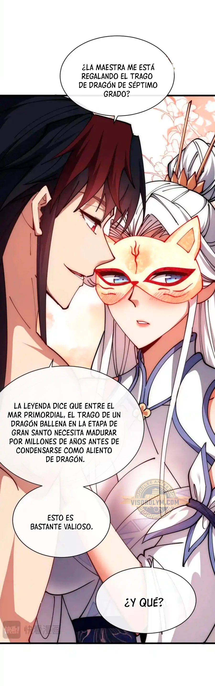Maestra, este Discípulo Villano no puede ser el Hijo Sagrado capítulo 32, página 49