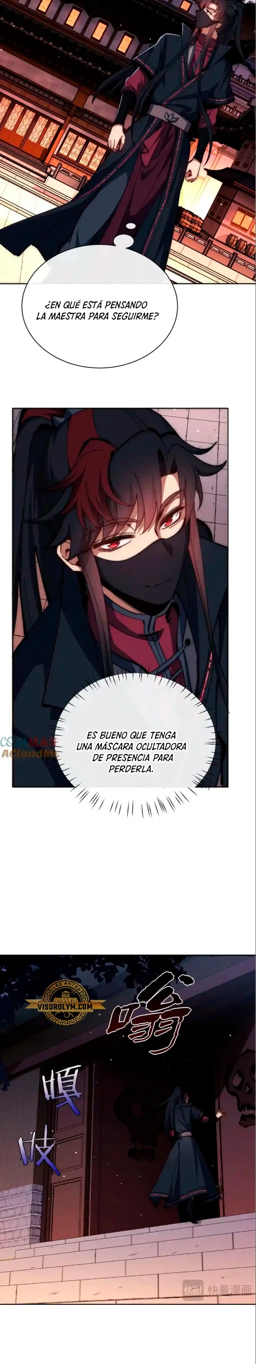 Maestra, este Discípulo Villano no puede ser el Hijo Sagrado capítulo 33, página 17