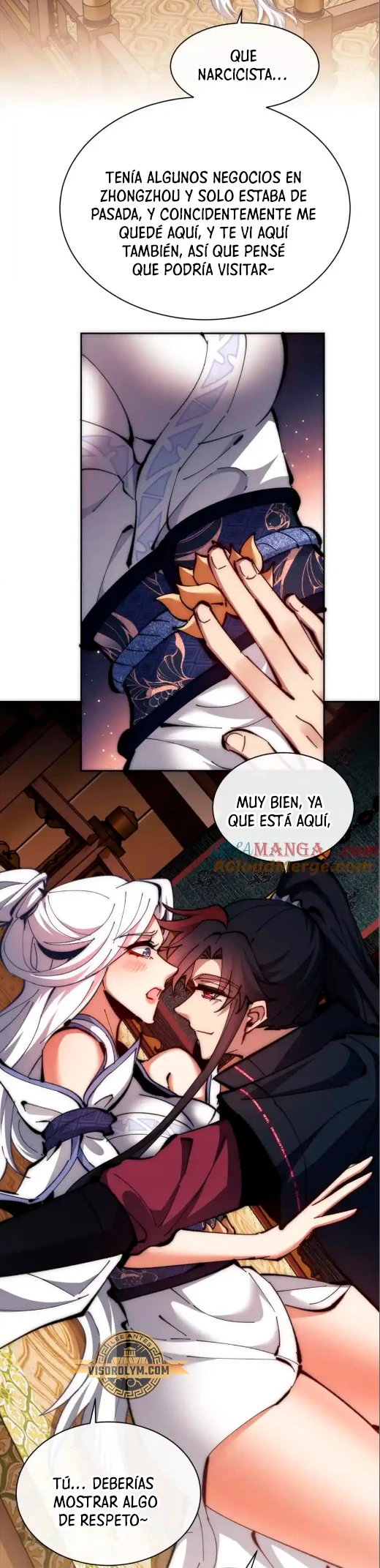 Maestra, este Discípulo Villano no puede ser el Hijo Sagrado capítulo 33, página 34