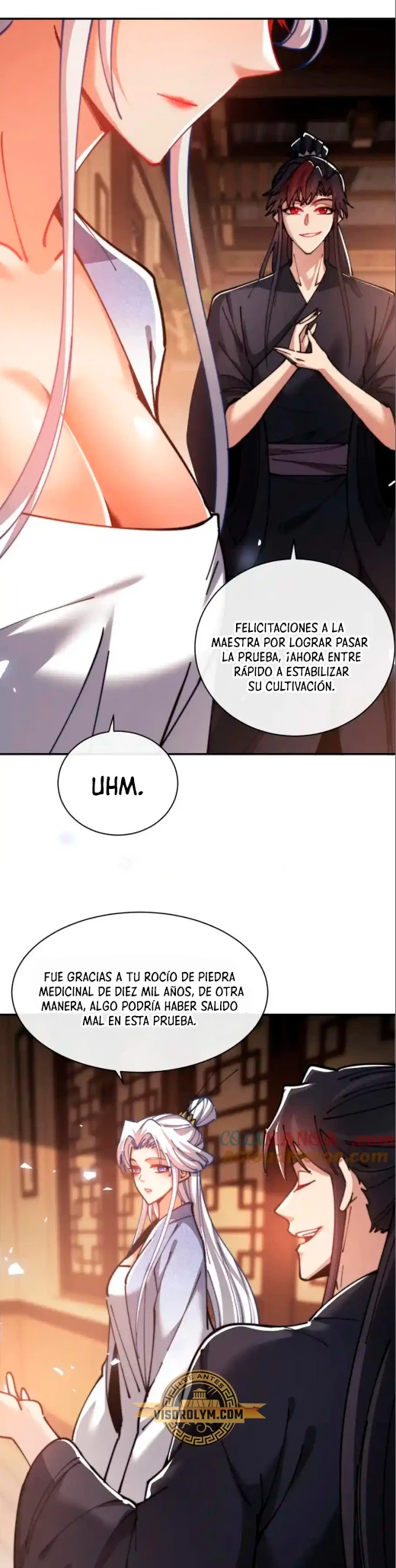 Maestra, este Discípulo Villano no puede ser el Hijo Sagrado capítulo 34, página 22