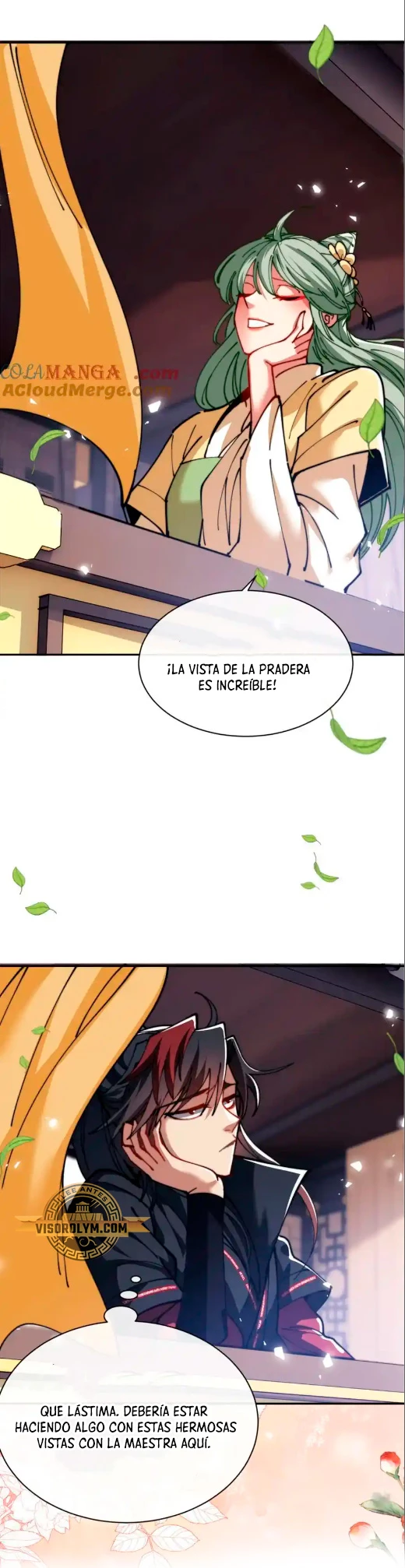 Maestra, este Discípulo Villano no puede ser el Hijo Sagrado capítulo 34, página 34