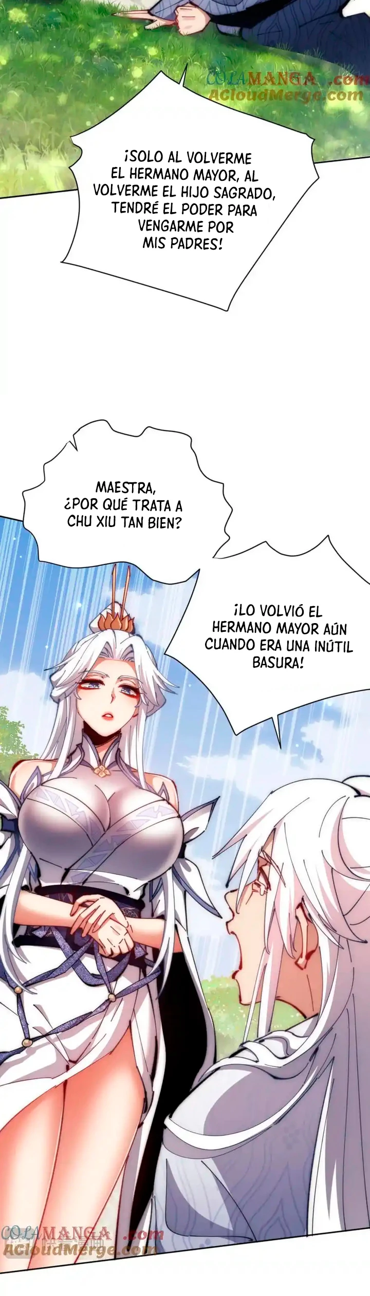 Maestra, este Discípulo Villano no puede ser el Hijo Sagrado capítulo 35, página 8