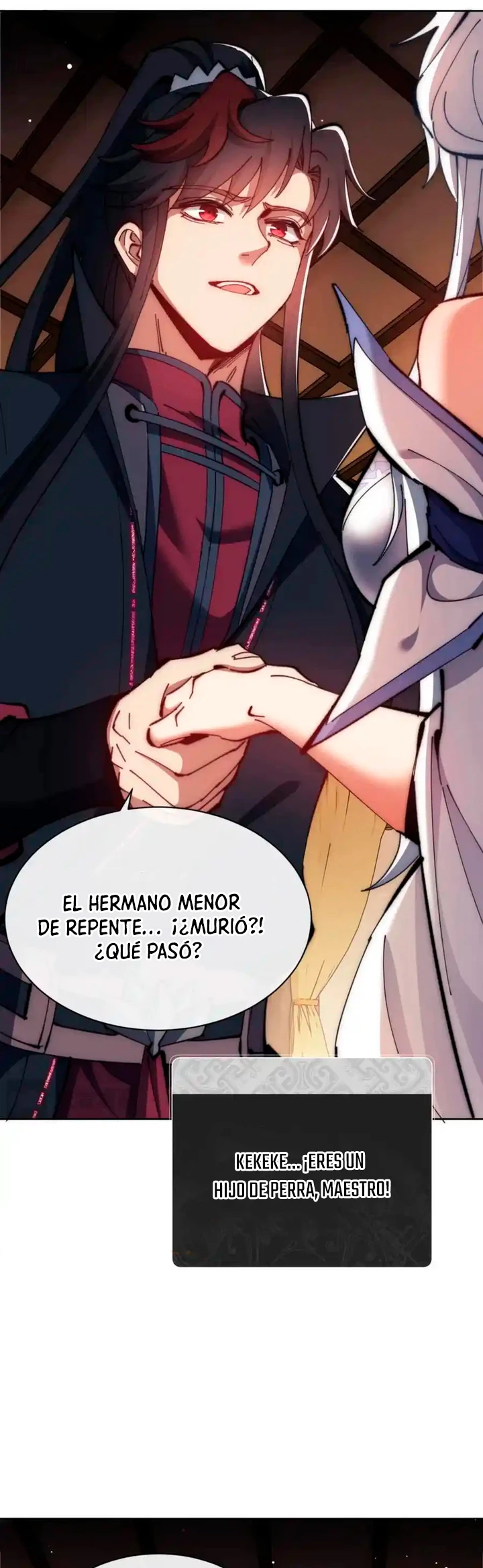 Maestra, este Discípulo Villano no puede ser el Hijo Sagrado capítulo 35, página 21