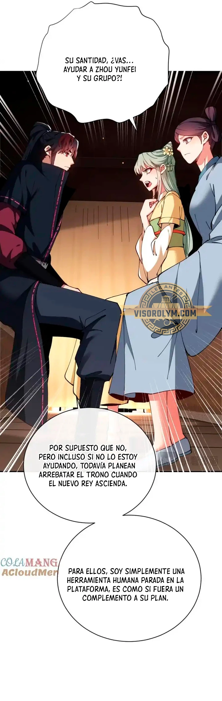 Maestra, este Discípulo Villano no puede ser el Hijo Sagrado capítulo 36, página 22