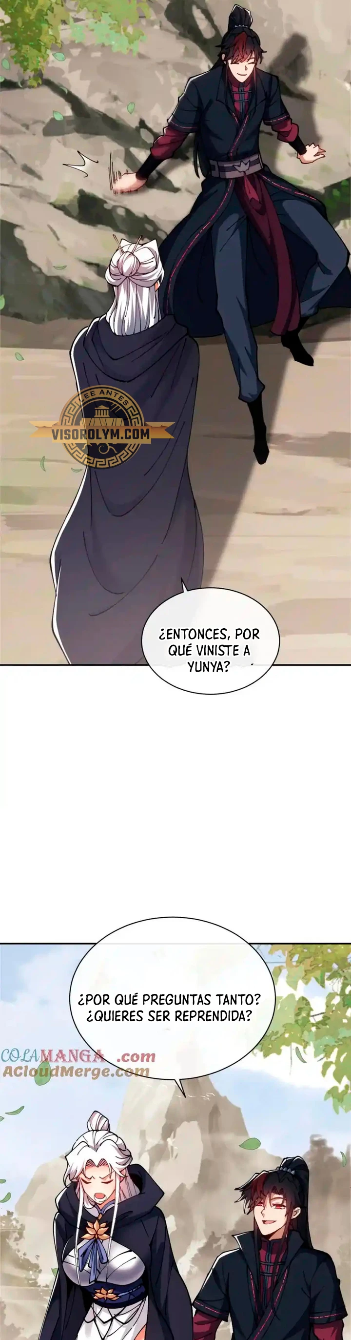Maestra, este Discípulo Villano no puede ser el Hijo Sagrado capítulo 36, página 47