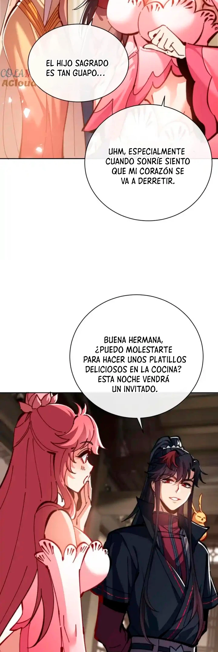 Maestra, este Discípulo Villano no puede ser el Hijo Sagrado capítulo 37, página 11