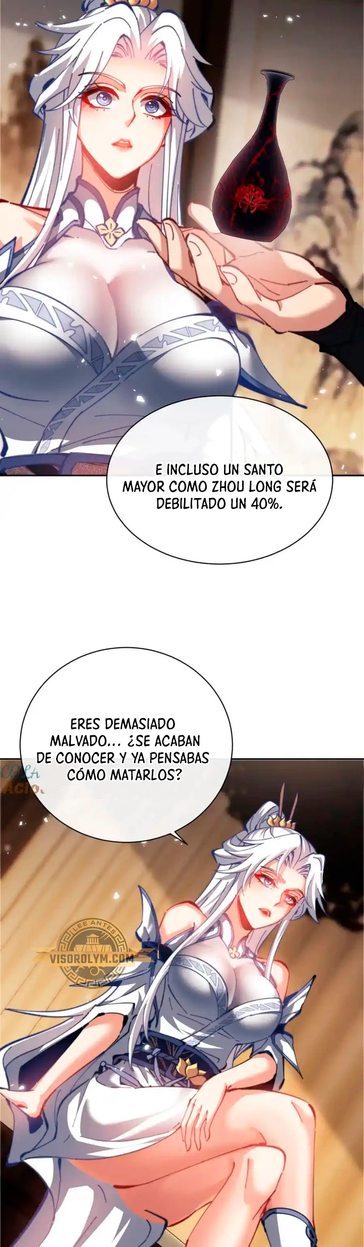 Maestra, este Discípulo Villano no puede ser el Hijo Sagrado capítulo 37, página 34