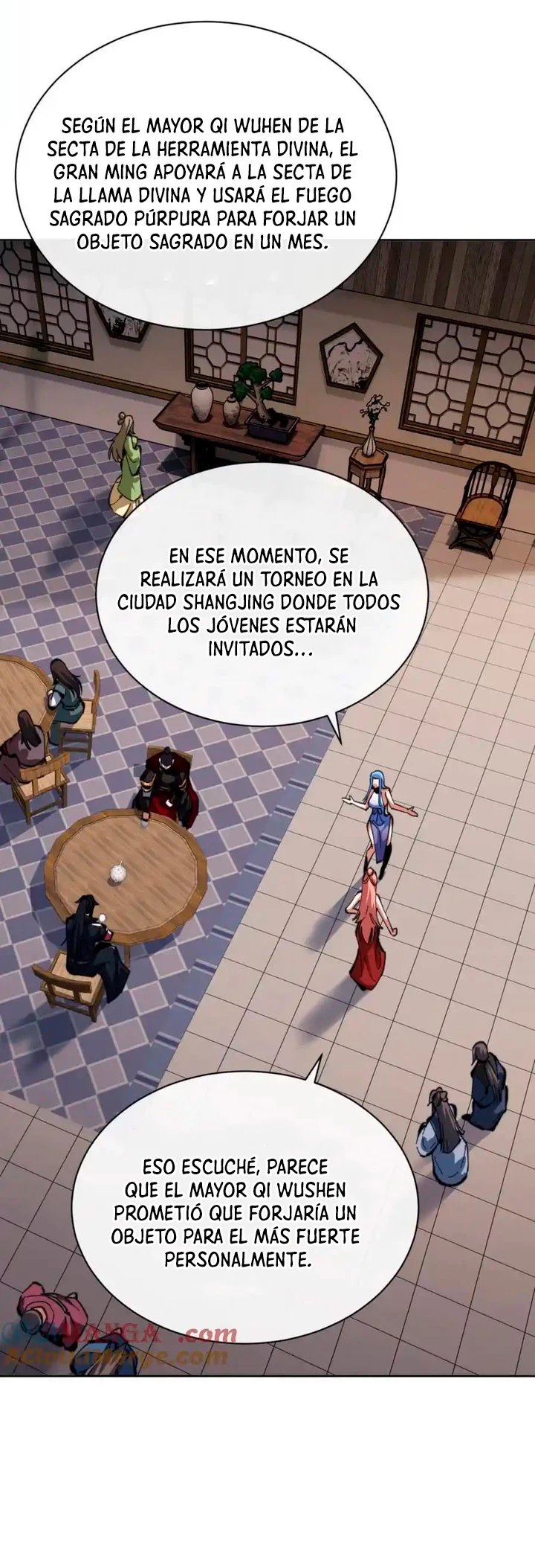 Maestra, este Discípulo Villano no puede ser el Hijo Sagrado capítulo 38, página 39