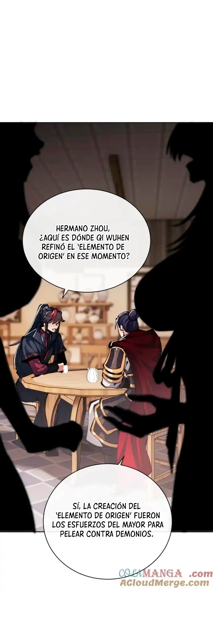 Maestra, este Discípulo Villano no puede ser el Hijo Sagrado capítulo 38, página 40