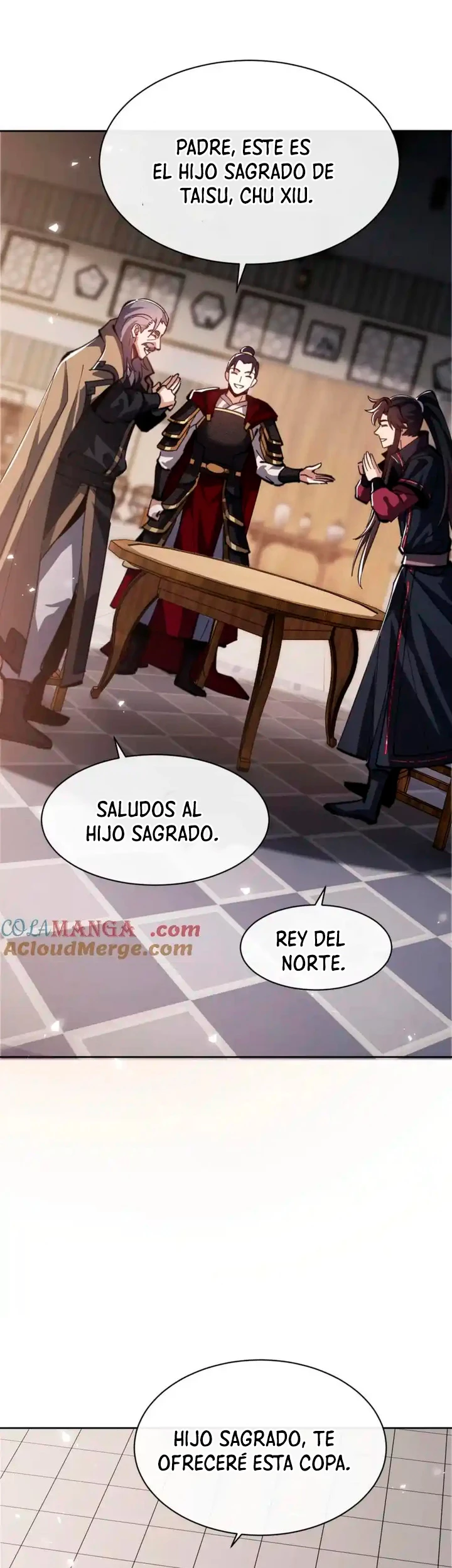 Maestra, este Discípulo Villano no puede ser el Hijo Sagrado capítulo 38, página 44